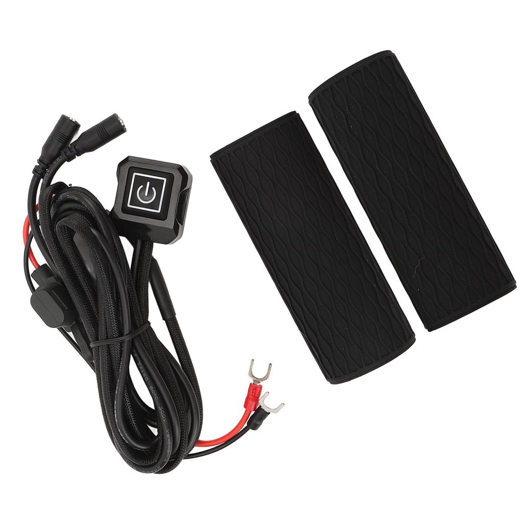Motorcycle Heating Handle Cover 5 Gears Memory Temperature Control Silicone Electric Heated
