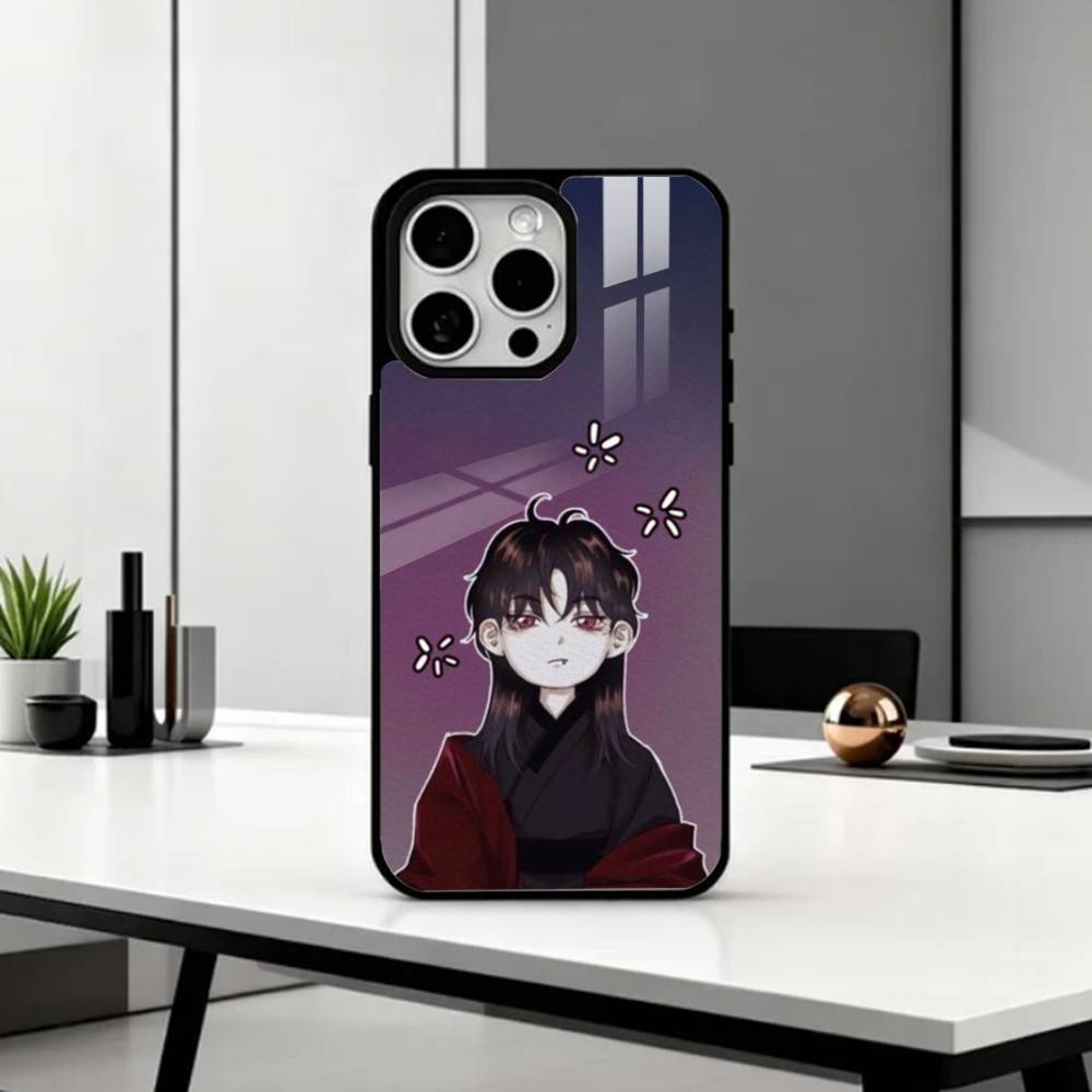 B-BL The G-Ghost's Nocturne Phone Case For iPhone17,16,15,14,13,12,11 Plus,Pro Max Magnetic For Magsafe Wireless Charging