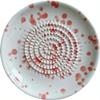 Grattugia per Zenzero in Ceramica Piatto Rotondo Grattugia per Aglio Strumento per Tritare Verdura Frutta per Cucina Spremiaglio Zenzero Manuale