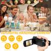 Video Camera Camcorder Retro Handheld Digital Camera with 2.7 Inches Display Screen 16X Zoom Camcorder for Home Office Outdoor