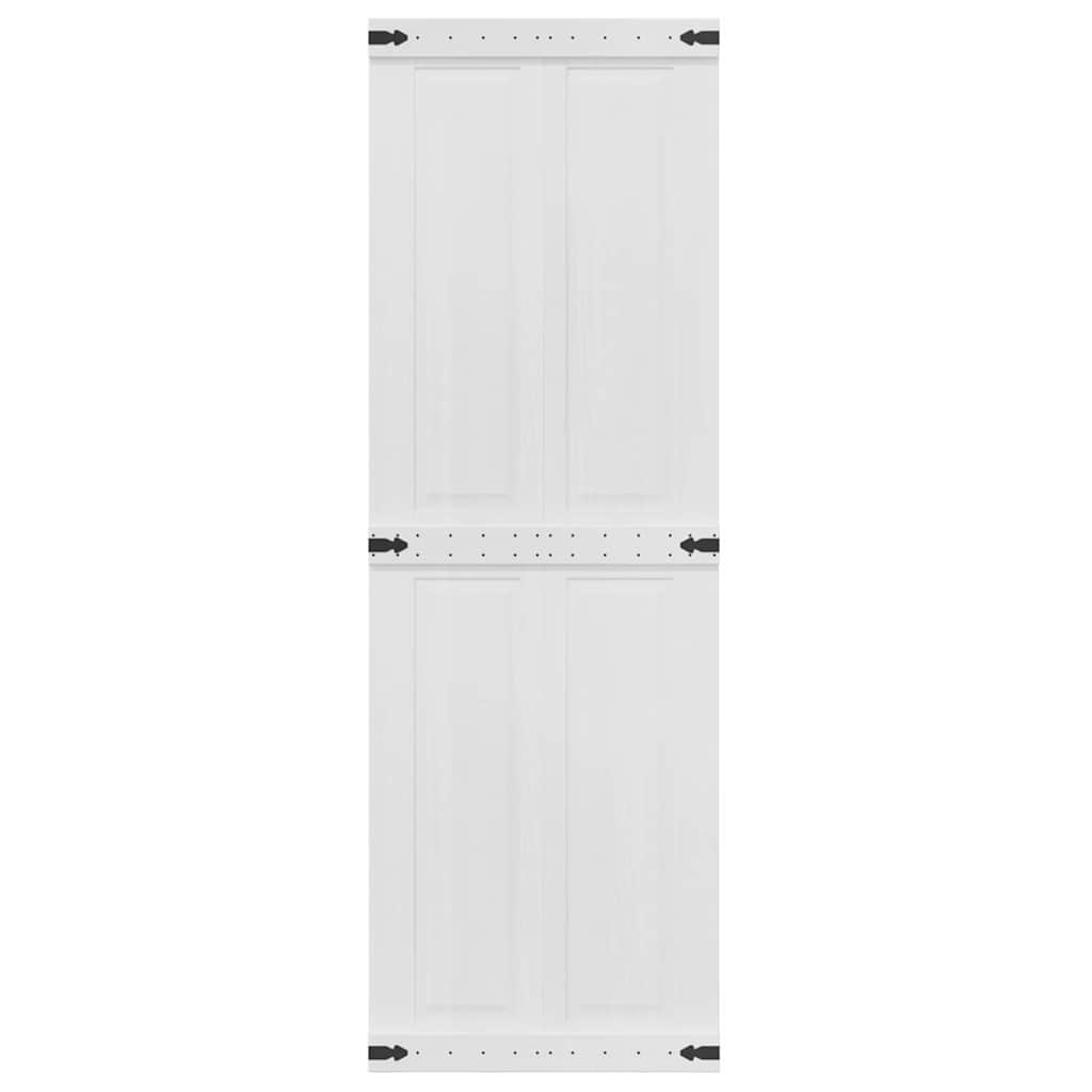Barn Door Corona White 70 x 210 cm Solid Pine Wood