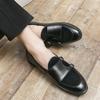 Men's Shoes Large Size New Loafers Fashionable Men's Casual Leather Shoes Trendy British Style Doudou Shoes