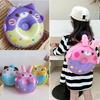 New Ins Sweet Donut Kindergarten Backpack Eggshell Personality Casual Children's Bag Girls