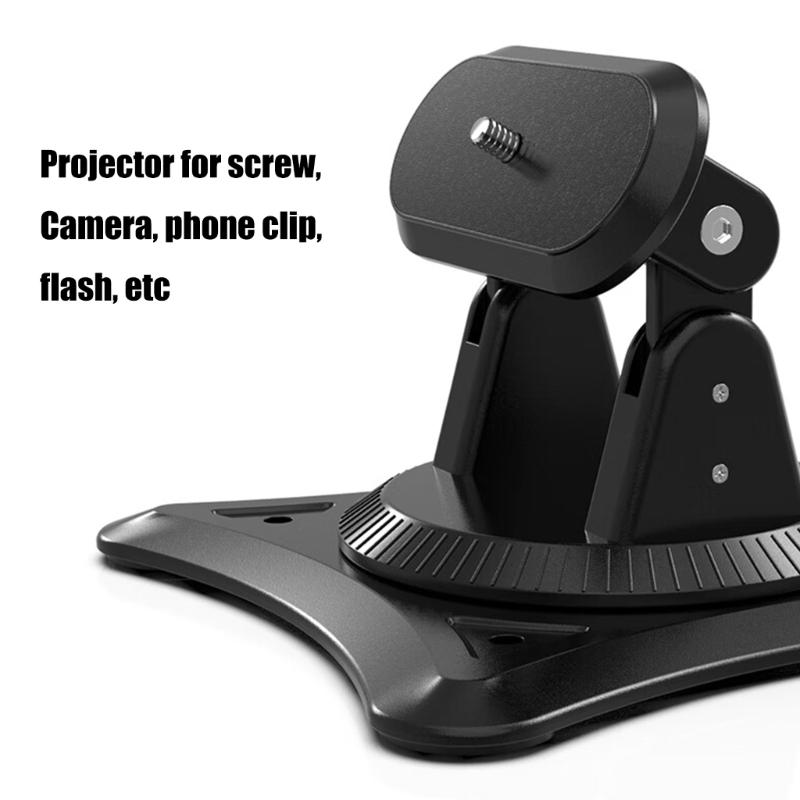 Desk Projector Stand Holder 360 Degree Rotating Bracket Projector Ceiling Mount Bracket Multifuctional Stand