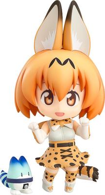 Nendoroid Kemono Friends Serval malovaná pohyblivá figurka v měřítku, ABS a PVC