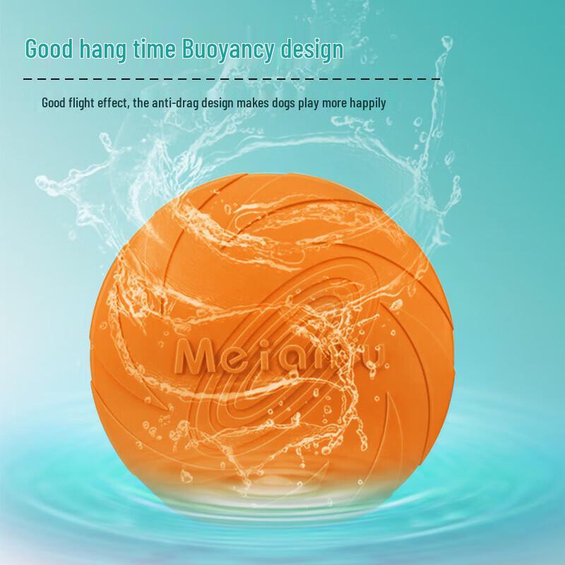 Dog Training Soft Rubber Frisbee Set