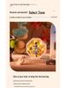 Guochao Paper Sculpture Fridge Magnet Souvenirs for Tourist Attractions