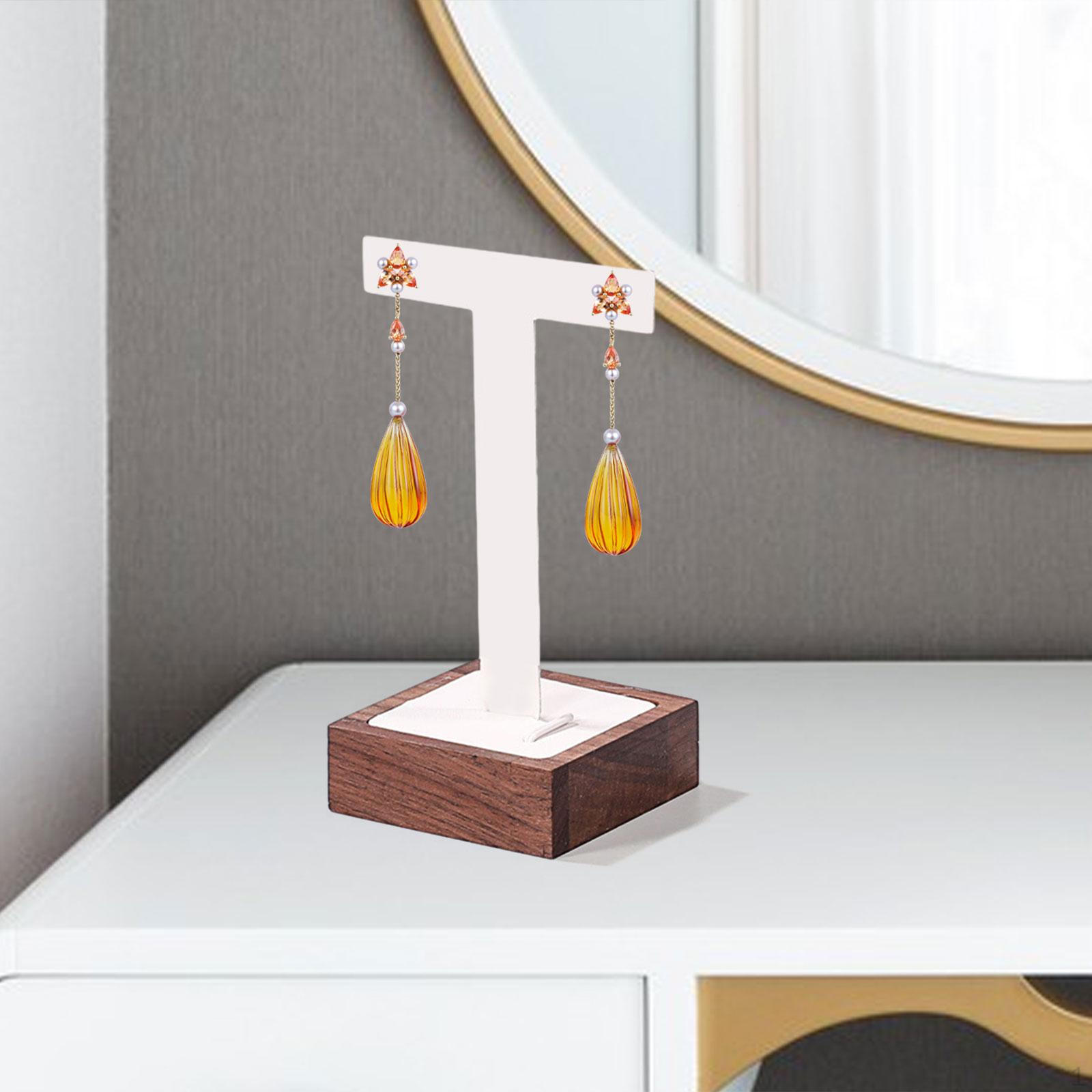 

Подставка для сережек, органайзер, столешница, вешалка, подставка, дерево белый