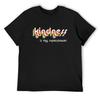 Kindness Is My Superpower; Retro Vintage Style Graphic Design by Kelly Design Company T-Shirt