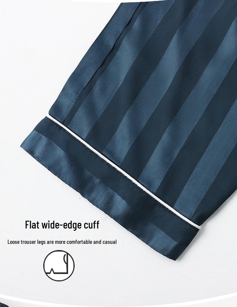 2023 Spring & Autumn Silk Drape Pajama Pants - Loose Fit, Long Ice Silk Homewear (BC3205)