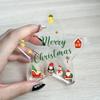1pc Acrylic christmas ornaments Mother's Day Gifts Home Decoration Ornaments