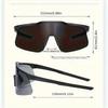 3 Piece Large Frame Unisex Windproof and Sunshade Skiing Sports Camera Decoration