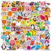 100 Small Size 4Cm Quicksand Countdown Mix And Match Sticker Girl Heart Vsco Graffiti Cartoon Cute