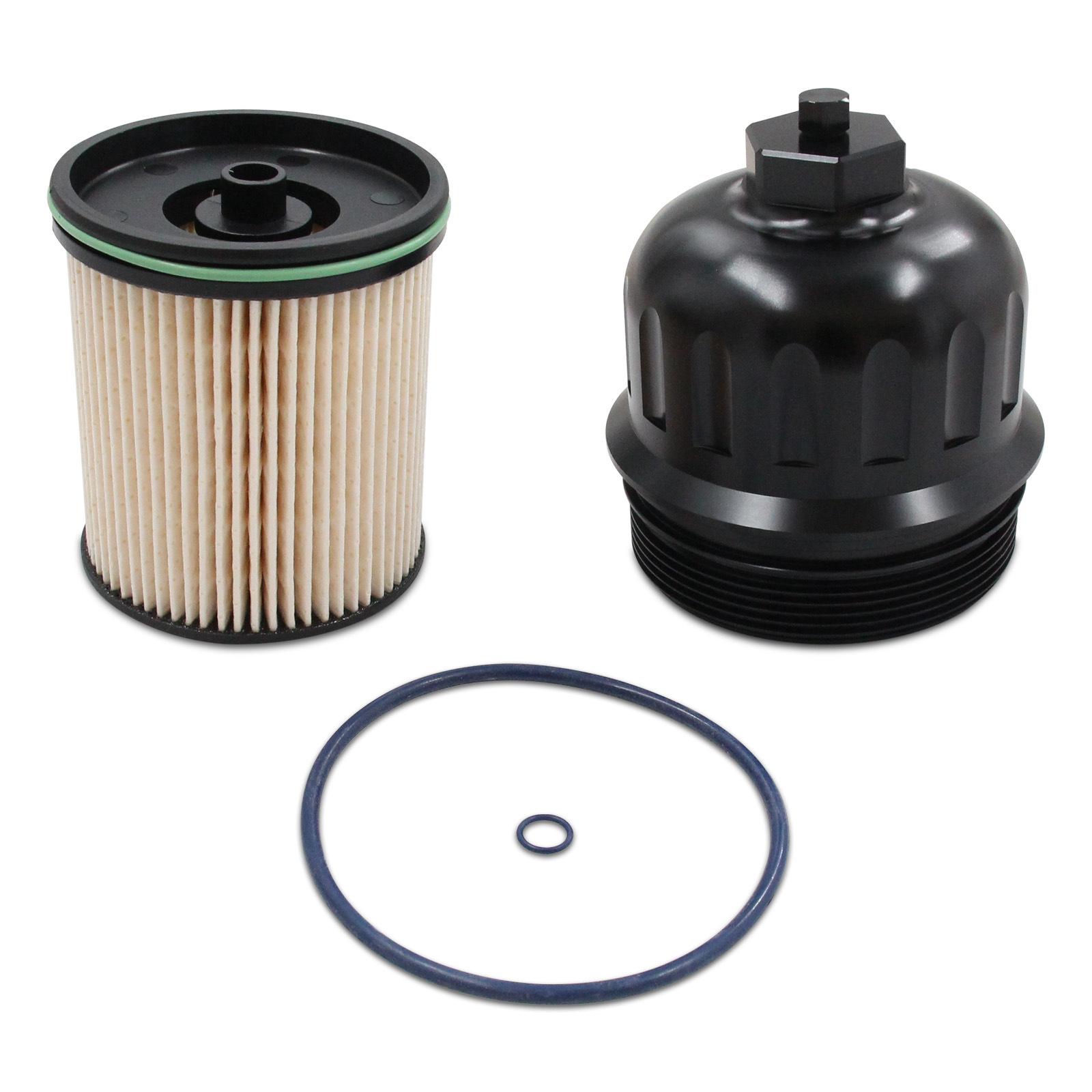 

Fuel Filter TP1015 & Housing Cover 134001 for 2017-2020 Duramax 6.6L Chevrolet чорний