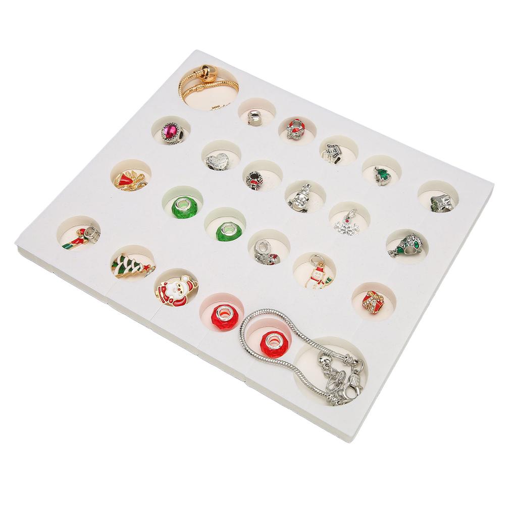 Weihnachts-Countdown-Armband-Bastelset 24 Tage Exquisites DIY Geruchloses Charm-Armband Blind Box
