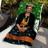 Art F-Frida K-Kahlo-S Asciugamano Sportivo Asciugatura Rapida Attrezzatura da Viaggio Campeggio Anti-sabbia Morbido Leggero Grande Asciugamano da Spiaggia