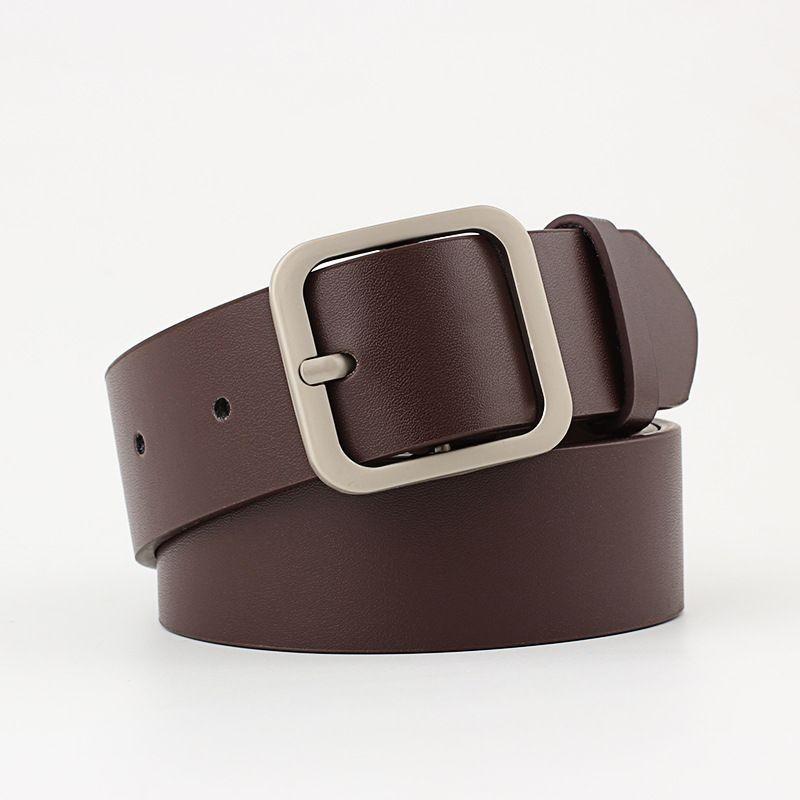 Stylish 2024 Autumn Winter Women's Alloy Buckle Belt For Slimming With Versatile Design