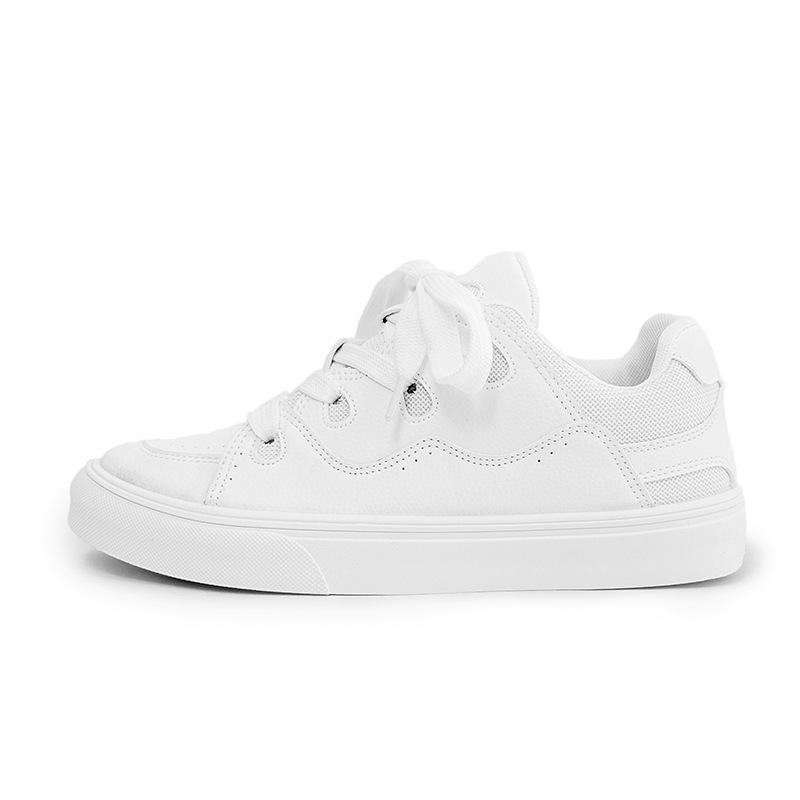 Neue Nischen-Hongkong-Stil-Brot-Schuhe Retro-Freizeit-Skateboardschuhe Japanische Trendschuhe Bequeme Schuhe mit dicker Sohle