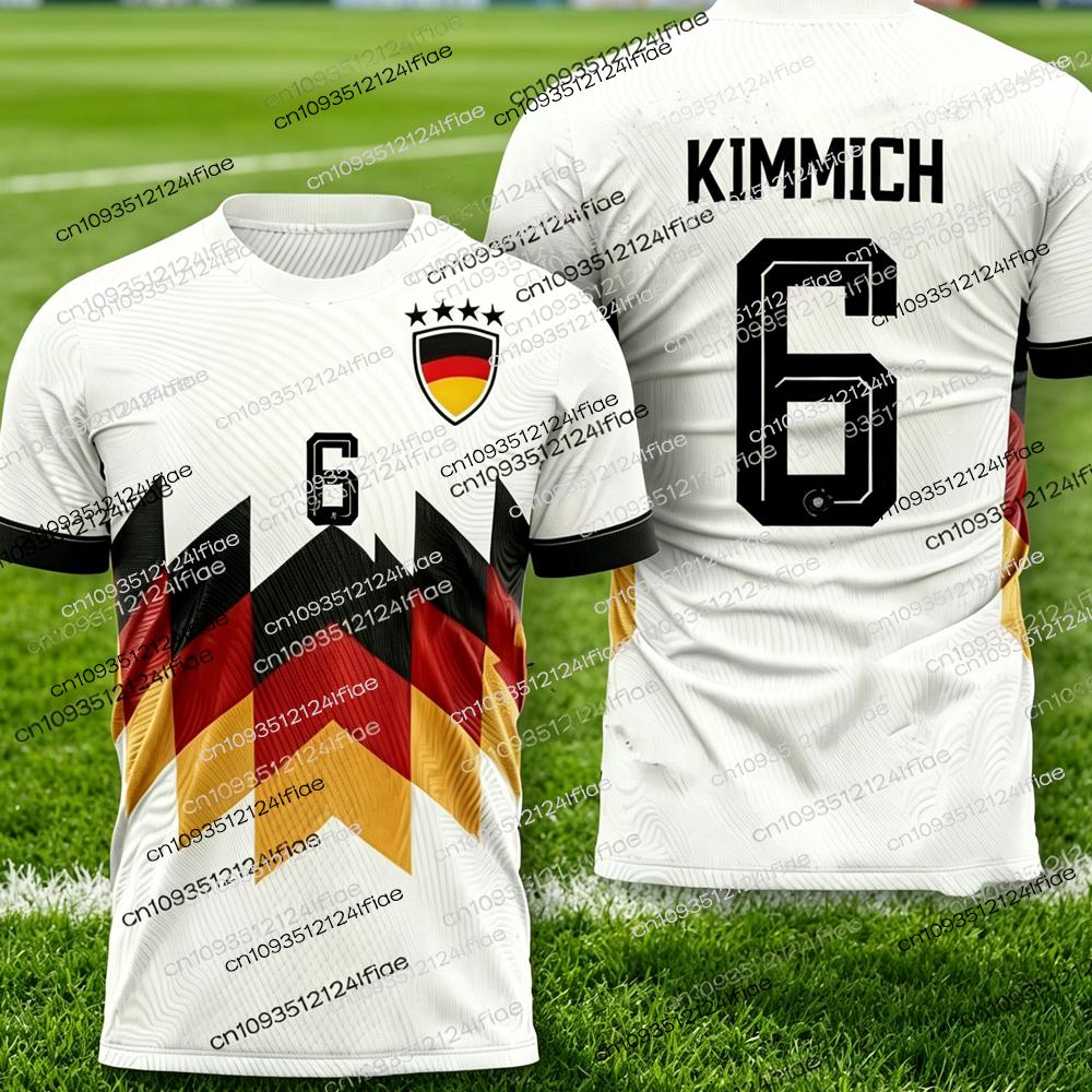 2026 New Germany Traditional Style Football T-Shirt Men s Sports Quick-Drying T-Shirt Football Training Shirt Motorcycle T-Shirt S