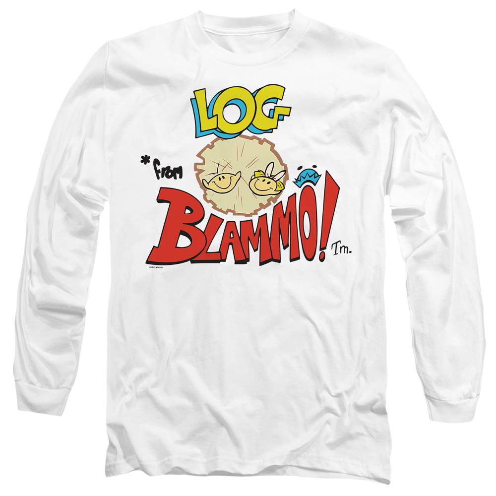 Ren & Stimpy Unisex Adult Log From Blamo T-Shirt
