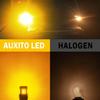 AUXITO CANBUS 2x 1157 LED Turn Signal Indicator Parking Light Bulbs Amber Yellow
