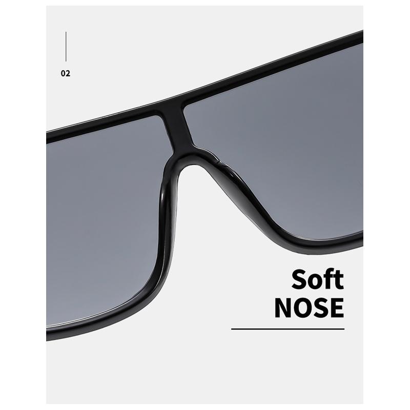 Mote Menn Kvinner Utendørs Polariserte Solbriller Kjøring Sport Solbriller UV400 Oversized Innfatning Goggles Sykkelbriller For Menn