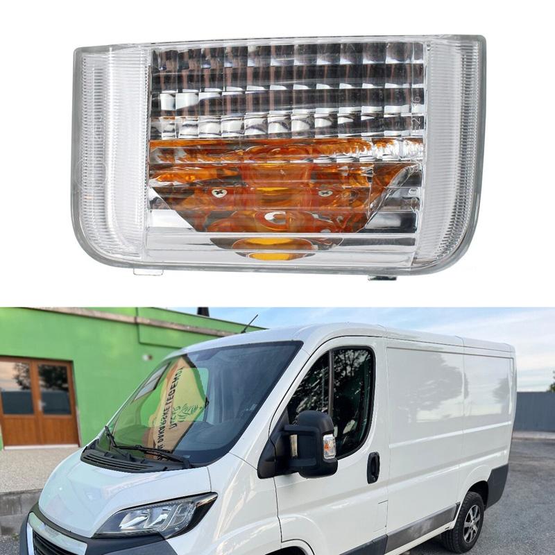 Car Wing Mirror Indicator Lens Accessories 71748254 For Peugeot Boxer Fiat Ducato 2006-2022 AutoTurn Signal Light Housing Parts