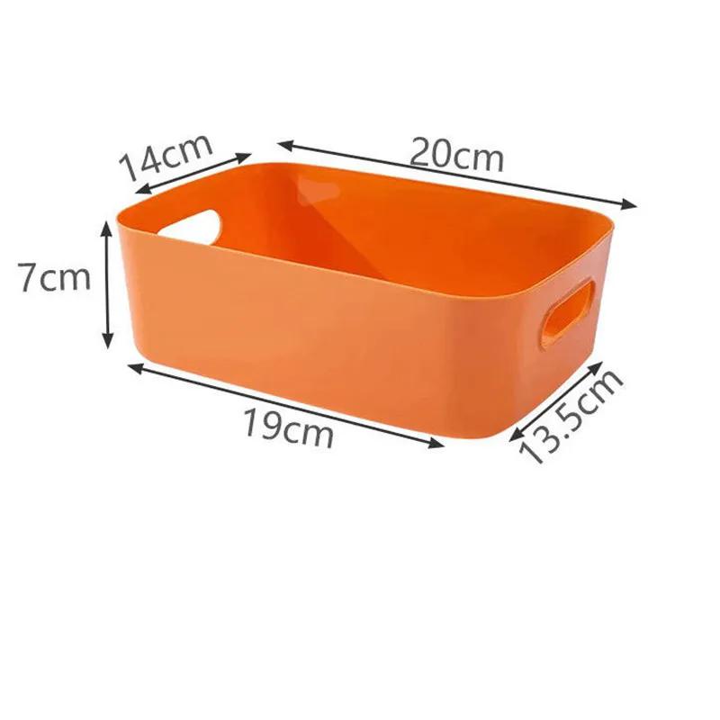 

Разнообразный ящик для хранения Настольный пластиковый ящик Коробка для сортировки косметики для ванной комнаты Кухонный ящик для хранения Корзина для хранения закусок YLE540 #1