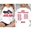 Tričko BTS Hooligan Tour, Tričko BTS Army, Tričko Bangtan Boys, Tričko z koncertu BTS, Tričko Kpop World Tour 2026, Tričko k comebacku BTS