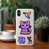 50PCS Neon Animal Stickers Cute Kawaii Animal Sticker Waterproof Vinyl Decals Pack for Laptop Scrapbook Skateboard Phone