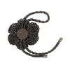 Used AUTHENTIC ANTEPRIMA Flower charmHand Bag Black polyester