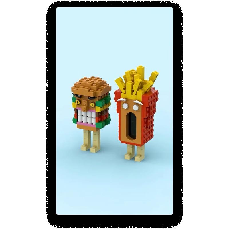 New Horror Game Character Building Blocks Set Monster Figures Bricks Toys for Kids and Fans Unique Collectible Gifts