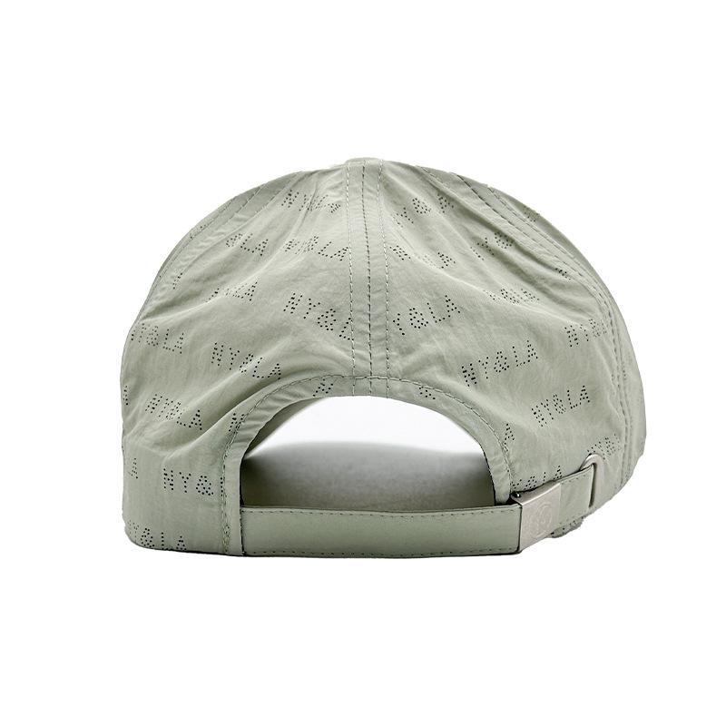 Spring and summer new simple quick-drying embroidered letter baseball hat men's and women's retro casual face cap