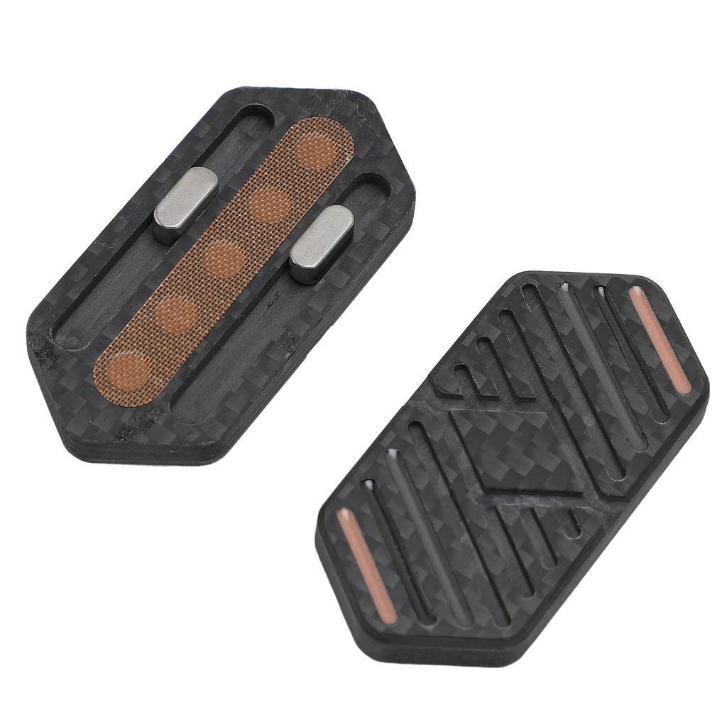 Fingertip Push Card Luminous Carbon Fiber Push Slider Toy Portable Fingertip Slider Toy for Office