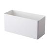 Magnetic Storage Basket White, Tower, with Hook, 29.5 X 12 X 14 Cm, 4850