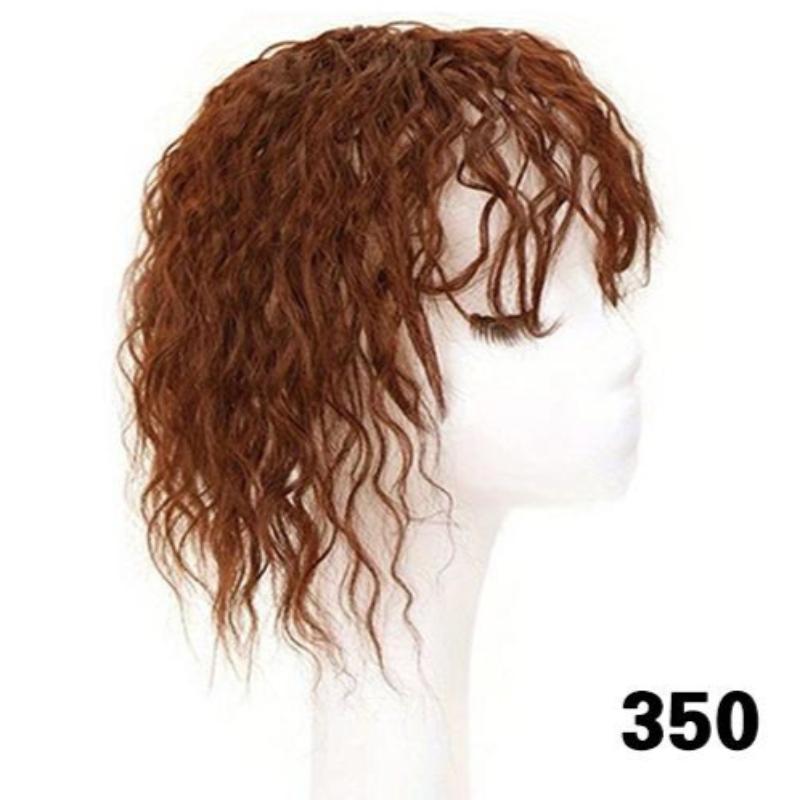 

Синтетична чорна перука, жіночий стиль, коротке кучеряве волосся, натуральна пухнаста кукурудзяна перука, перука для жінок, косплей