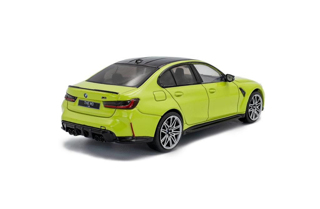 SOLIDO BMW M3 Competition Sedan 2023 Finished Product S4315303 1/43 (Yellow)