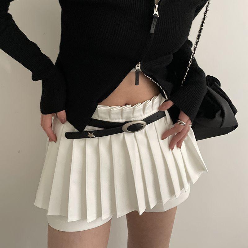 2024 Womens Trendy Summer Belt Featuring Stars In Versatile Black Color Options