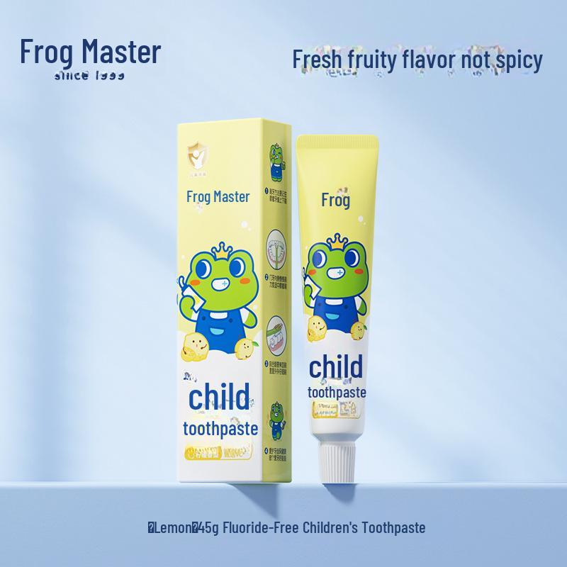 Frog Prince Aiyaxing Children's Wheat Grain Soft Baby Toothbrush