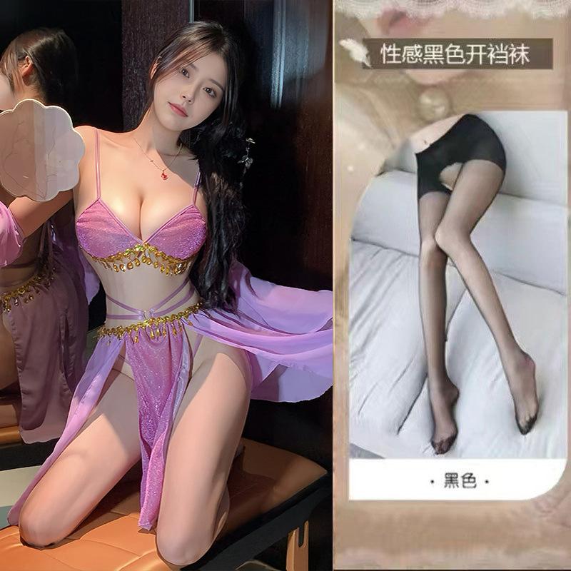 Sex underwear Exotic court Dunhuang retro sexy new fairy air fluttering princess nightdress Pure desire