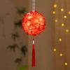 Hydrangea Lantern DIY Kit Kit, Handheld Glowing Chinese Style Flower Handmade Folk Art Craft for Mid Autumn, Traditional Festival Activity Kids Autumn