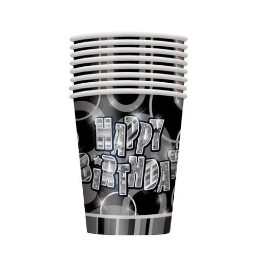Unique Party 8 Happy Birthday Party Cups