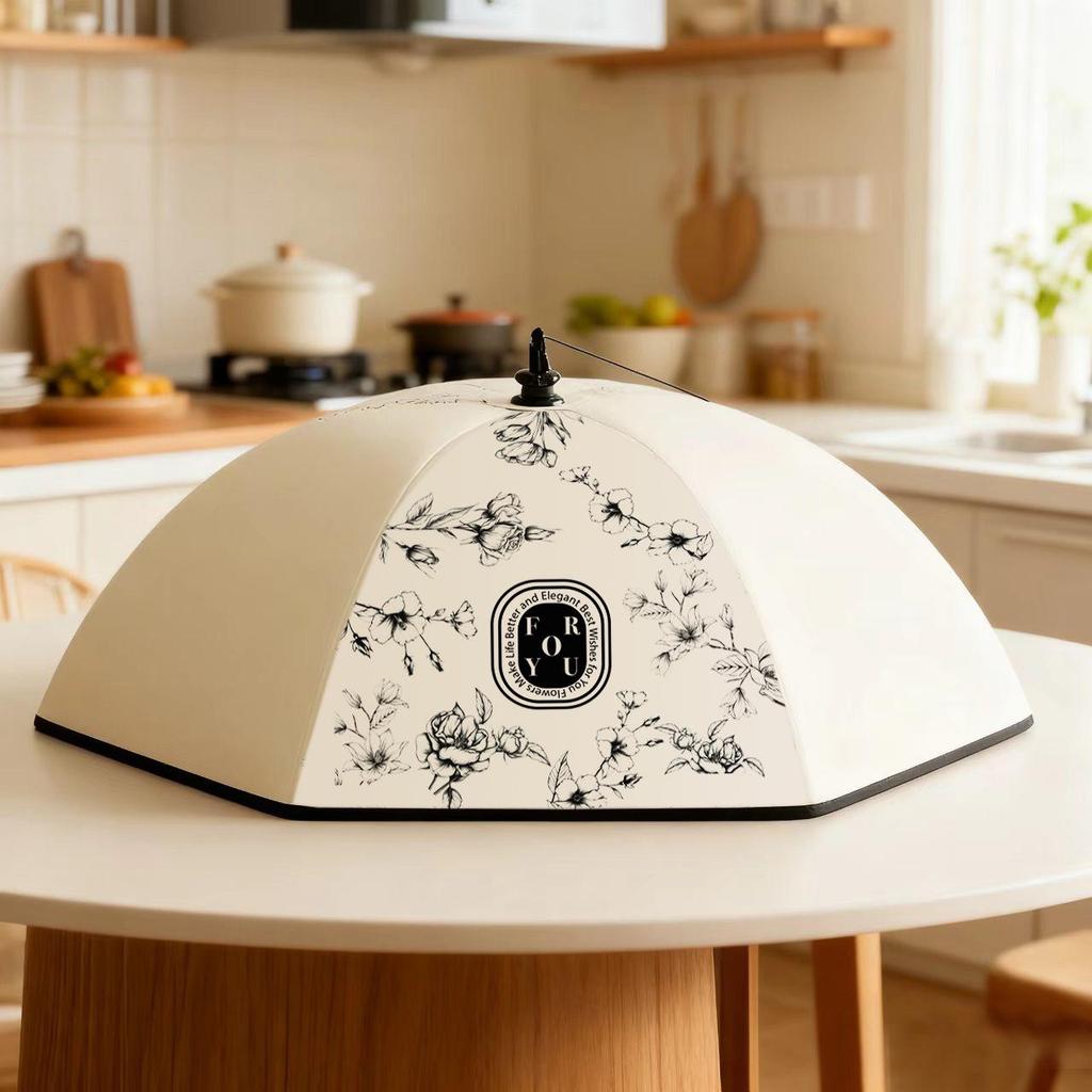 2025 Foldable Insulated Food Cover: Anti-Fly, Dustproof, Household Dining Table Protector for Leftover Storage
