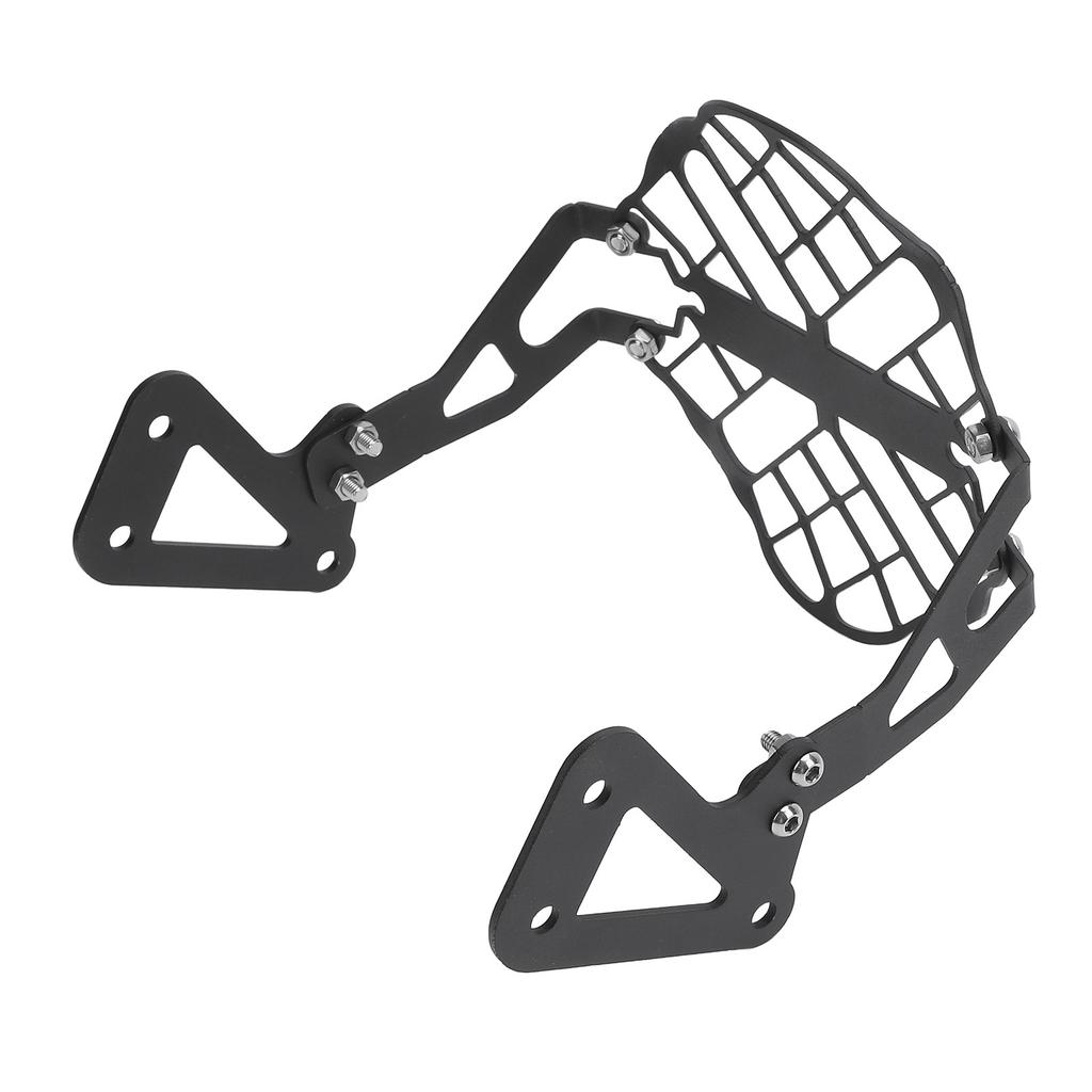 Motorcycle Front Headlight Guard Grille Aluminum Alloy Weather Proof Headlamp Grille Cover
