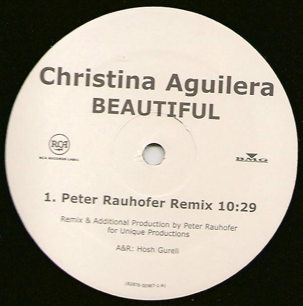 

LP Record CHRISTINA AGUILERA Beautiful 82876509871PROM BMG 2002 US Dance Electronica Used