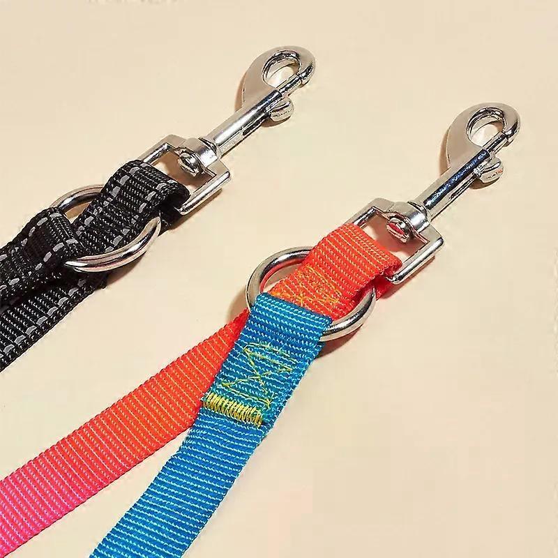Nylon Soft Pet Dogs Chain Traction Rope Leads Free Hands Diagonally Dog Rope Explosion-proof Chain for Large DogsPet Leashes
