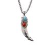 Wolf Fang Pendant: Domineering Amulet & Gift for Men & Women