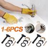 Tap Faucet Fixing Fitting Kit Bolt Washer Wrench Plate Kitchen Basin Tool Plastic Hexagonal Wrench for Repairing Faucets