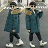 -30 Degrees Boys Clothes Parka Coat for Winter Thick Clothing Warm Padded Cotton Jackets Children Outwear Kids Snowsuit