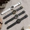 GOLDEN HOUR Minimalist Metal Sports Waterproof Digital Wide Viewing Angle Rubber Unisex Watch Men's Watch, Ultra-Thin Design, Case, Watch, Display,